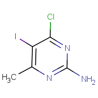 2-Amino-4-chloro-5-iodo-6-methylpyrimidine