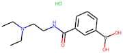 3-{[2-(Diethylamino)ethyl]carbamoyl}benzeneboronic acid hydrochloride