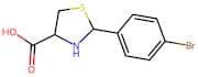 2-(4-Bromophenyl)thiazolidine-4-carboxylic acid