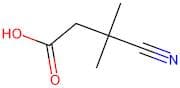 3-Cyano-3,3-dimethylpropanoic acid