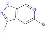 5-Bromo-3-iodo-1H-pyrazolo[3,4-c]pyridine