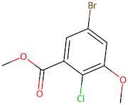 Methyl 5-bromo-2-chloro-3-methoxybenzoate