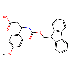 3-((((9H-Fluoren-9-yl)methoxy)carbonyl)amino)-3-(4-methoxyphenyl)propanoic acid