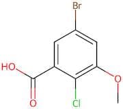 5-Bromo-2-chloro-3-methoxybenzoic acid