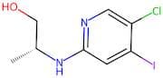 (R)-2-((5-Chloro-4-iodopyridin-2-yl)amino)propan-1-ol