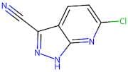 6-Chloro-1H-pyrazolo[3,4-b]pyridine-3-carbonitrile