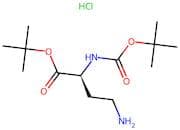 (S)-tert-Butyl 4-amino-2-((tert-butoxycarbonyl)amino)butanoate hydrochloride