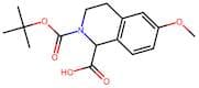 2-(tert-butoxycarbonyl)-6-methoxy-1,2,3,4-tetrahydroisoquinoline-1-carboxylic acid