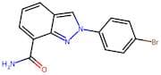2-(4-Bromophenyl)-2H-indazole-7-carboxamide