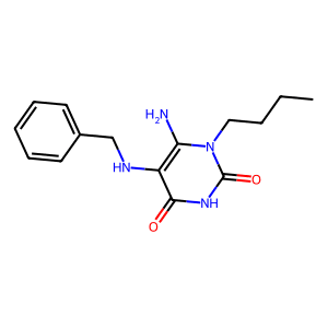 6-Amino-5-(benzylamino)-1-butyl-1,2,3,4-tetrahydropyrimidine-2,4-dione