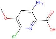 3-Amino-6-chloro-5-methoxypicolinic acid