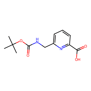 6-(((tert-Butoxycarbonyl)amino)methyl)picolinic acid