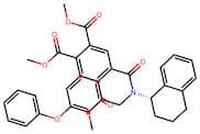trimethyl (S)-5-((3-phenoxybenzyl)(1,2,3,4-tetrahydronaphthalen-1-yl)carbamoyl)benzene-1,2,4-trica…