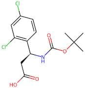 (S)-3-((tert-Butoxycarbonyl)amino)-3-(2,4-dichlorophenyl)propanoic acid