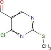 4-Chloro-2-(methylthio)pyrimidine-5-carbaldehyde