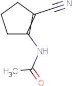 N-(2-Cyano-1-cyclopenten-1-yl)-acetamide