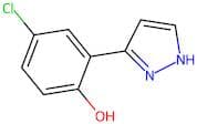 4-Chloro-2-(1H-pyrazol-3-yl)phenol
