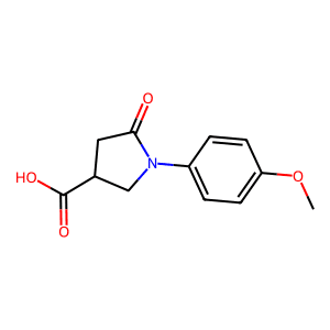 1-(4-Methoxyphenyl)-5-oxopyrrolidine-3-carboxylic acid
