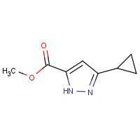 Methyl 3-cyclopropyl-1H-pyrazole-5-carboxylate