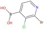 2-Bromo-3-chloropyridine-4-boronic acid