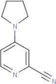 4-(Pyrrolidin-1-yl)pyridine-2-carbonitrile