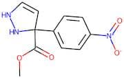 Methyl 3-(4-nitrophenyl)-1H-pyrazole-3-acetate