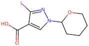3-Iodo-1-(tetrahydro-pyran-2-yl)-1H-pyrazole-4-carboxylic acid