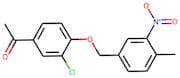 1-(3-Chloro-4-[(4-methyl-3-nitrobenzyl)oxy]phenyl)-1-ethanone