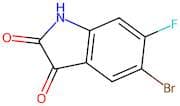 5-Bromo-6-fluoroindoline-2,3-dione