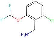 (2-Chloro-6-(difluoromethoxy)phenyl)methanamine