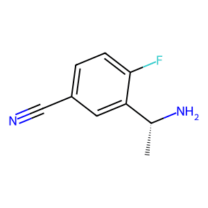 (R)-3-(1-Aminoethyl)-4-fluorobenzonitrile