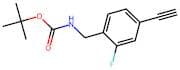 tert-Butyl (4-ethynyl-2-fluorobenzyl)carbamate