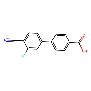 4'-Cyano-3'-fluorobiphenyl-4-carboxylic acid