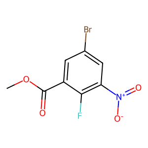 Methyl 5-bromo-2-fluoro-3-nitrobenzoate