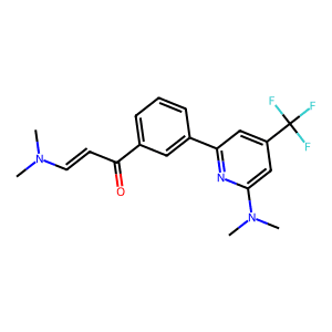 (E)-3-Dimethylamino-1-[3-(6-dimethylamino-4-trifluoromethyl-pyridin-2-yl)-phenyl]-propenone