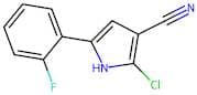 2-Chloro-5-(2-Fluorophenyl)-1H-Pyrrole-3-Carbonitrile