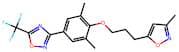 3-(3,5-Dimethyl-4-(3-(3-Methylisoxazol-5-Yl)Propoxy)Phenyl)-5-(Trifluoromethyl)-1,2,4-Oxadiazole