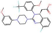 (S)-2-(8-Fluoro-3-(2-Methoxy-5-(Trifluoromethyl)Phenyl)-2-(4-(3-Methoxyphenyl)Piperazin-1-Yl)-3,4-…