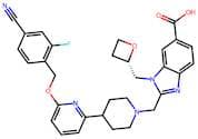 (S)-2-((4-(6-((4-Cyano-2-Fluorobenzyl)Oxy)Pyridin-2-Yl)Piperidin-1-Yl)Methyl)-1-(Oxetan-2-Ylmethyl…