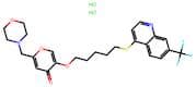 2-(Morpholinomethyl)-5-((5-((7-(Trifluoromethyl)Quinolin-4-Yl)Thio)Pentyl)Oxy)-4H-Pyran-4-One Dihy…