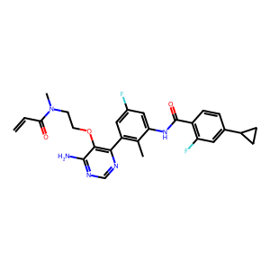 N-(3-(6-Amino-5-(2-(N-Methylacrylamido)Ethoxy)Pyrimidin-4-Yl)-5-Fluoro-2-Methylphenyl)-4-Cycloprop…