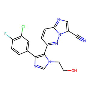 6-(4-(3-Chloro-4-Fluorophenyl)-1-(2-Hydroxyethyl)-1H-Imidazol-5-Yl)Imidazo[1,2-B]Pyridazine-3-Carb…