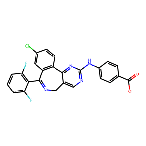 4-((9-Chloro-7-(2,6-Difluorophenyl)-5H-Benzo[c]Pyrimido[4,5-E]Azepin-2-Yl)Amino)Benzoic Acid