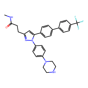 N-Methyl-3-(1-(4-(Piperazin-1-Yl)Phenyl)-5-(4'-(Trifluoromethyl)-[1,1'-Biphenyl]-4-Yl)-1H-Pyrazol-…