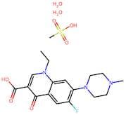 1-Ethyl-6-Fluoro-7-(4-Methylpiperazin-1-YL)-4-Oxo-Quinoline-3-Carboxylic Acid