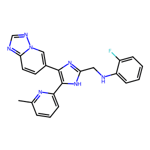 N-((4-([1,2,4]Triazolo[1,5-A]Pyridin-6-Yl)-5-(6-Methylpyridin-2-Yl)-1H-Imidazol-2-Yl)Methyl)-2-Flu…