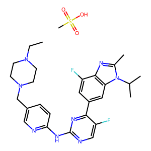 N-(5-((4-Ethylpiperazin-1-Yl)Methyl)Pyridin-2-Yl)-5-Fluoro-4-(4-Fluoro-1-Isopropyl-2-Methyl-1H-Ben…