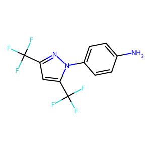 4-(3,5-Bis(Trifluoromethyl)-1H-Pyrazol-1-yl)Phenylamine