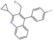 3-(Bromomethyl)-2-Cyclopropyl-4-(4-Fluorophenyl)Quinoline