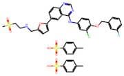 N-(3-Chloro-4-((3-Fluorobenzyl)Oxy)Phenyl)-6-(5-(((2-(Methylsulfonyl)Ethyl)Amino)Methyl)Furan-2-Yl…